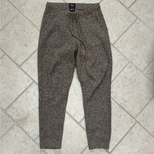 Todd Snyder x Woolrich Brown Merino Wool Knit Jogger Pants